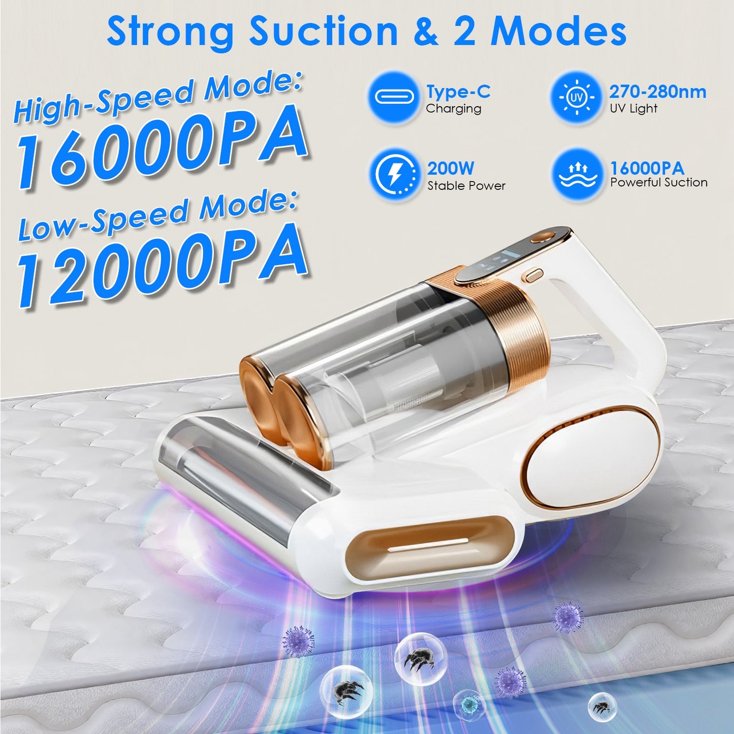 UV Mattress Vacuum Cleaner