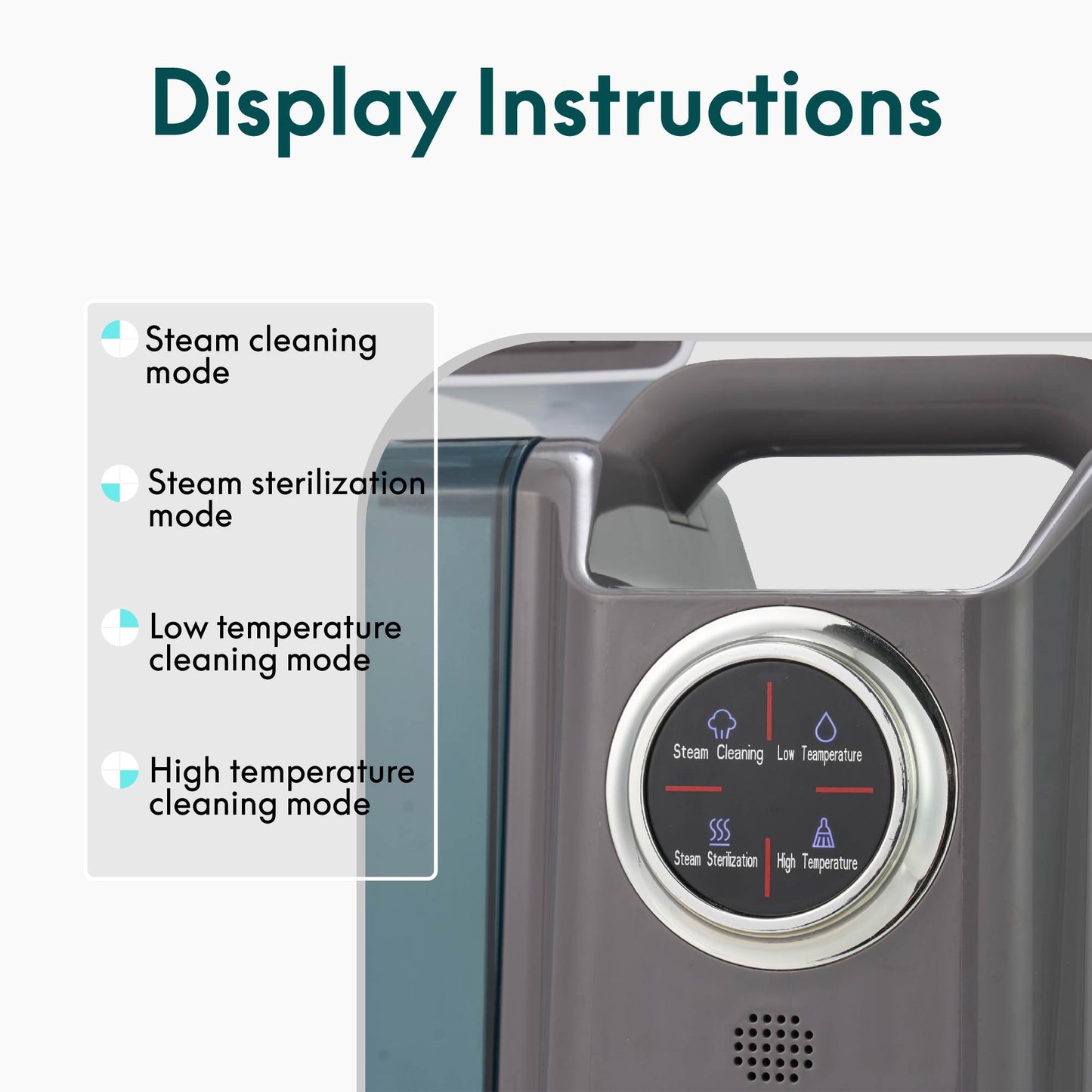 Steam Cleaner, Portable Carpet And Upholstery Cleaner, Spot Cleaner For Pets, Stain Remover For Carpet