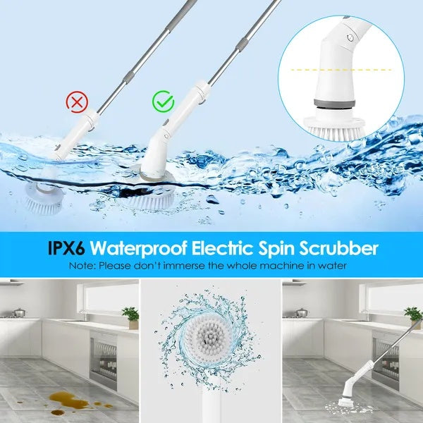Electric Spin Scrubber Cordless