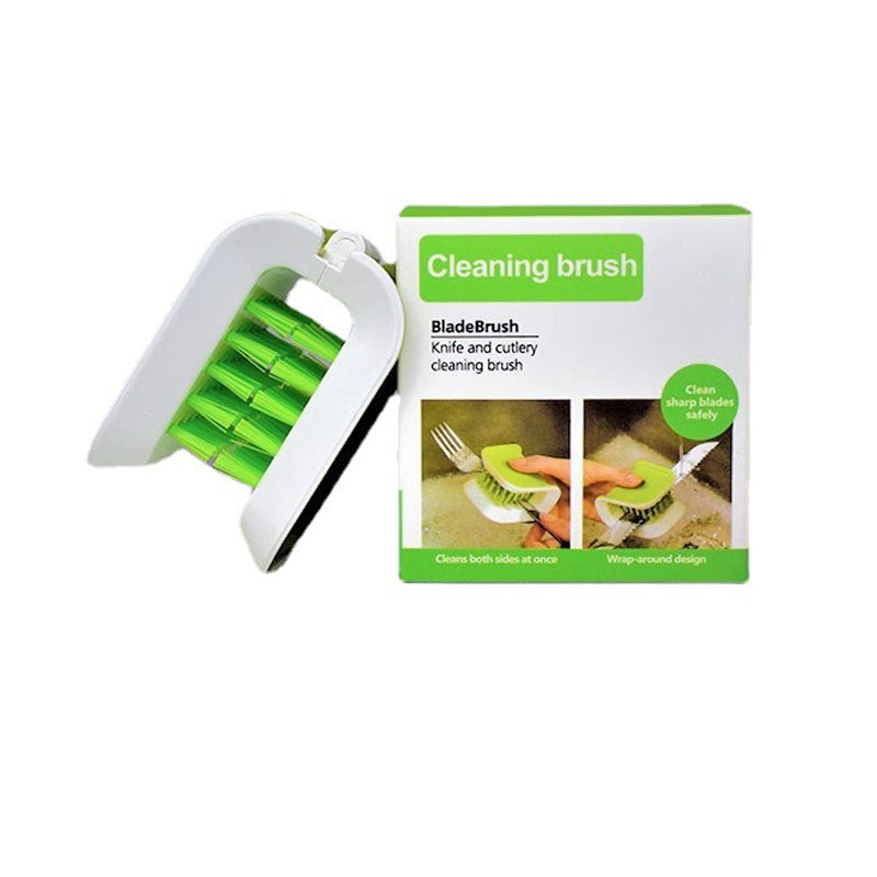 Multi-Purpose Car Seat Belt Cleaning Brush Double-Sided U-Shaped Folding Interior Seat Belt Cleaning Tool