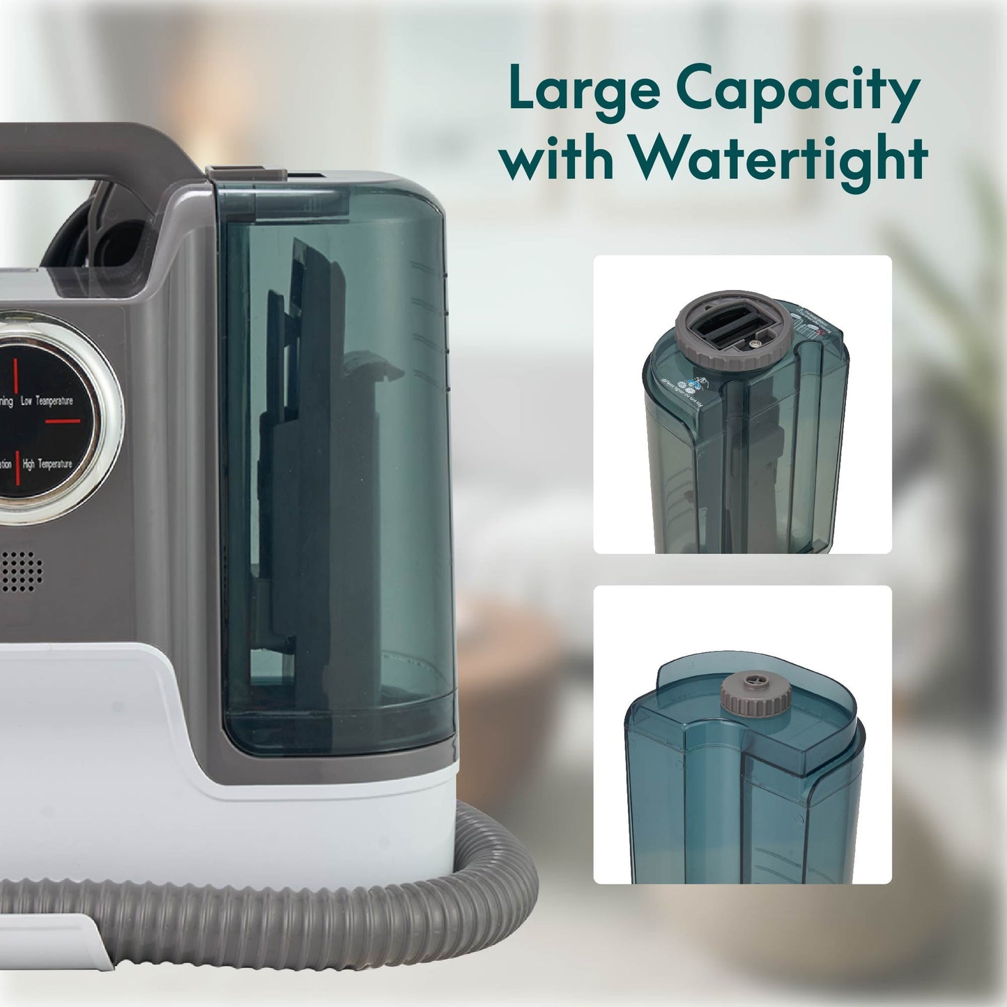 Steam Cleaner, Portable Carpet And Upholstery Cleaner, Spot Cleaner For Pets, Stain Remover For Carpet