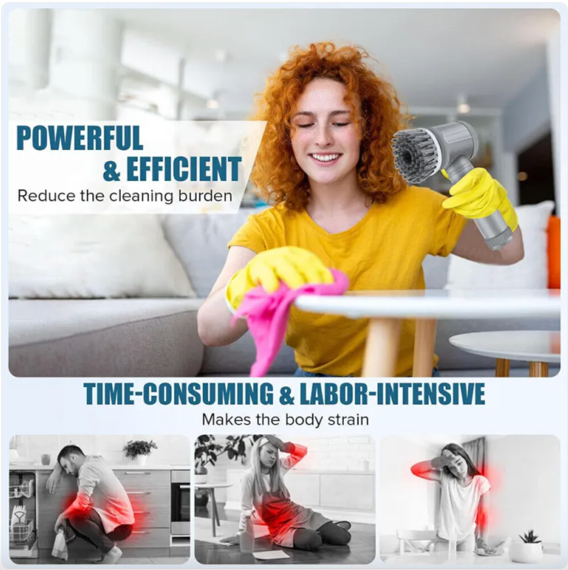 Cordless Spin Scrubber