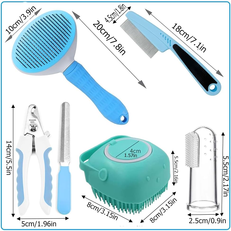 7 Piece Pet Grooming Kit, ALL YOU NEED